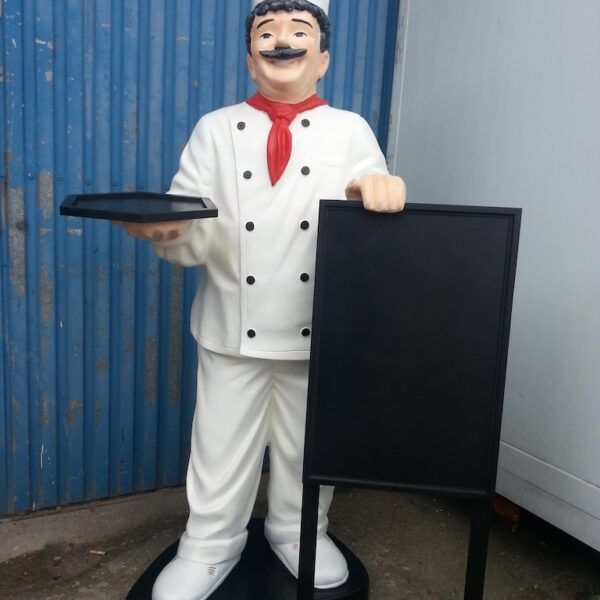 Werbefigur /  Gastronomie   -  Chefkoch  -  155 cm