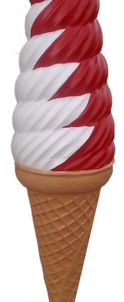 Werbefigur /  Gastronomie   -  Eis in XXXL  -  200 cm  -  Eiswaffel
