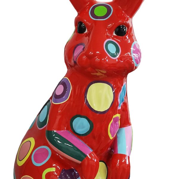 Osterhase XXXL Hase 220 cm Hochglanz Lack Ostern