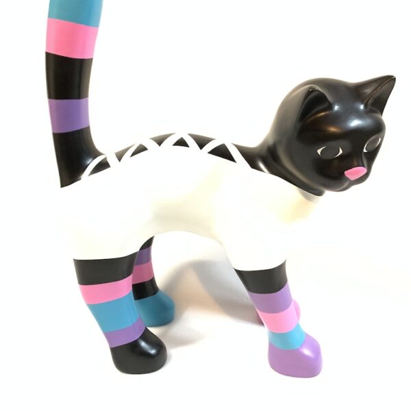 XL Katze , Pop Art - Designer Hochglanz