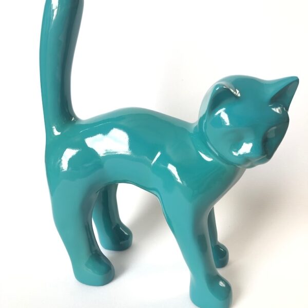 XL Katze , Pop Art - Designer Hochglanz