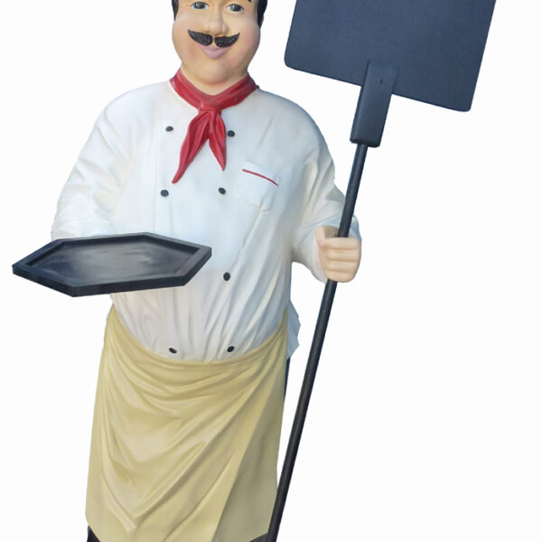 Werbefigur /  Gastronomie   -  Chefkoch  -  180 cm