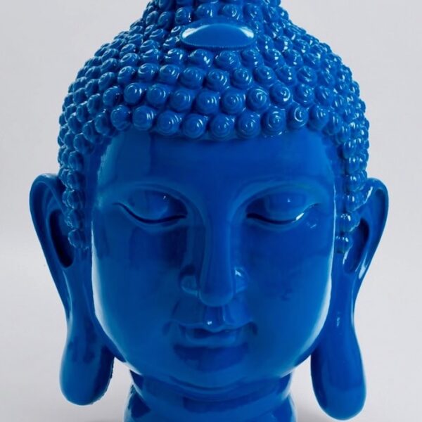Buddha - KOPF XXL - 100 cm  - DESIGN - Hochglanz