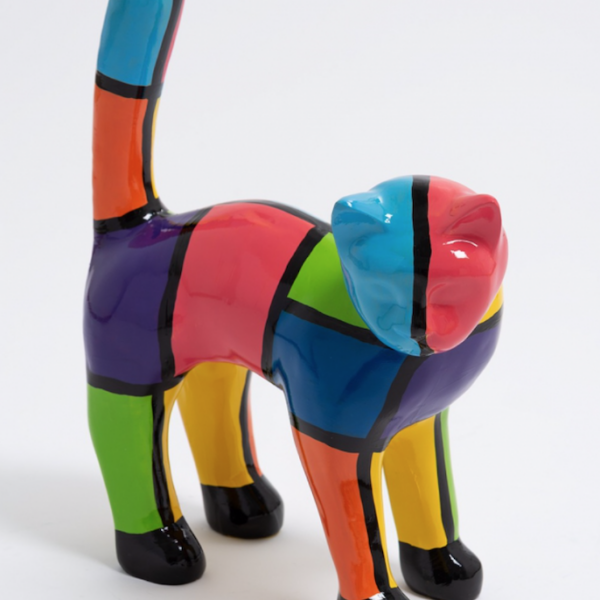 XL Katze , Pop Art - Designer Hochglanz