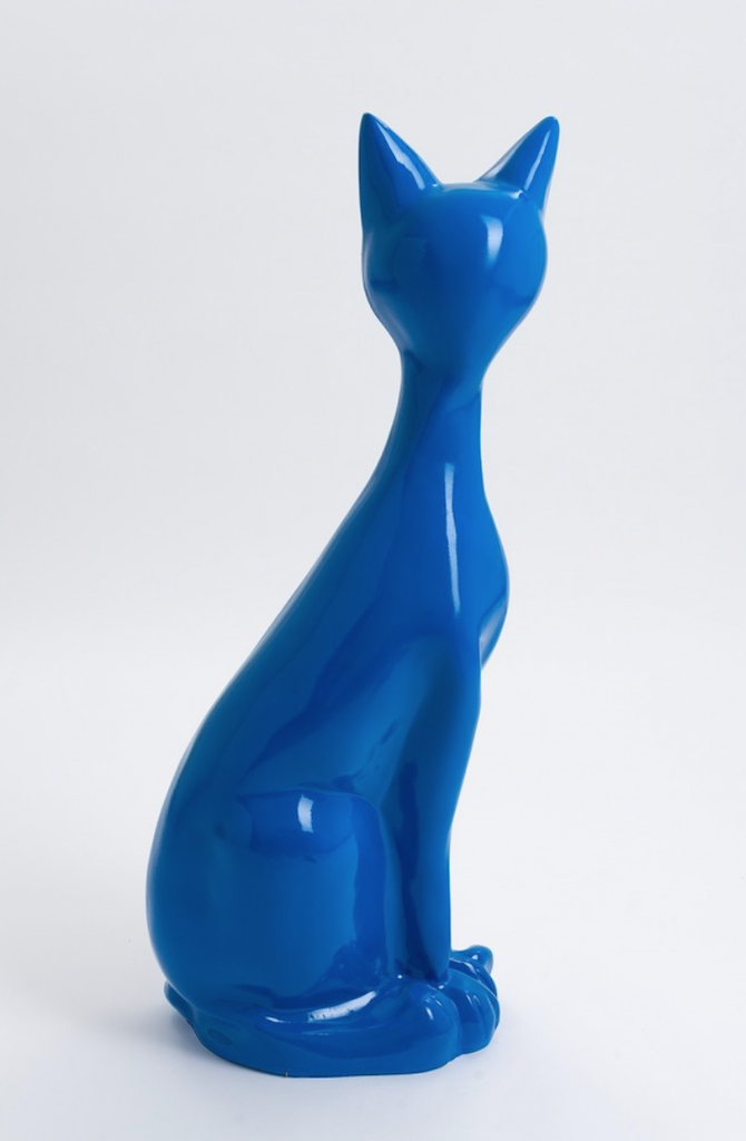 XL Katze Kunstbemalung, Pop Art - Designer Hochglanz - obrazek 2