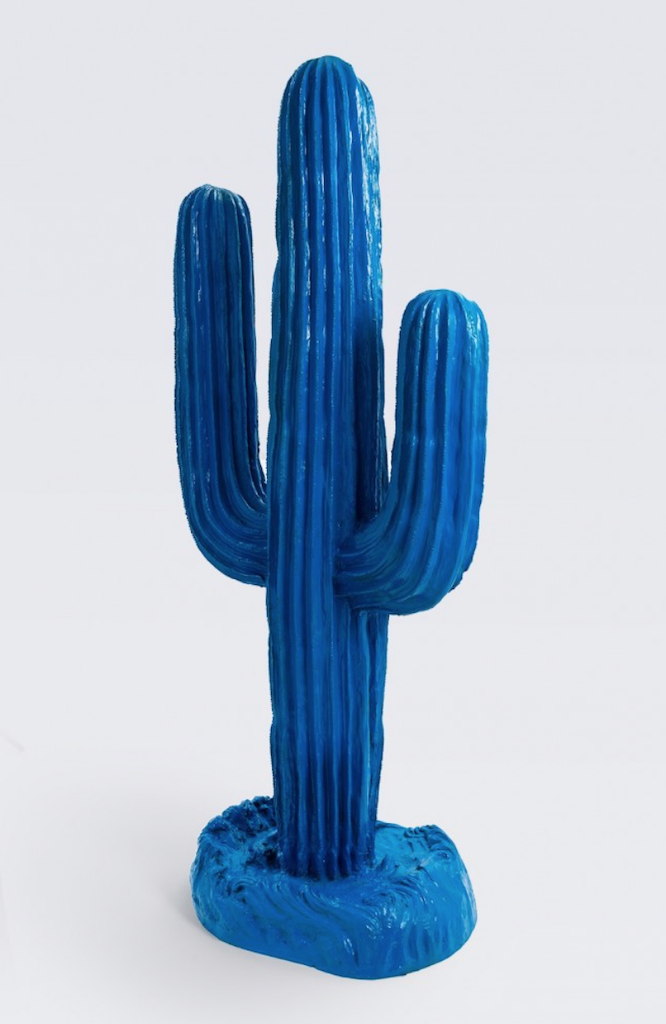 Kaktus Prärie - Pop Art - Designer Hochglanz - 188 cm - obrazek 2