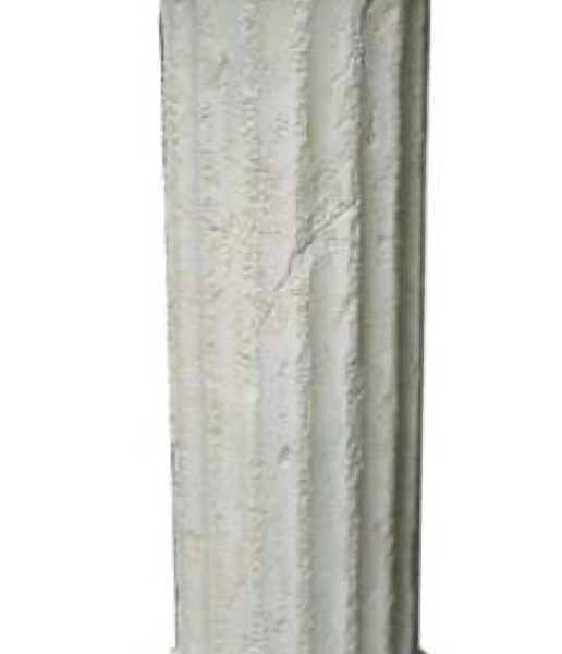 Historisch, auf alt gemachte Säule -  97 cm