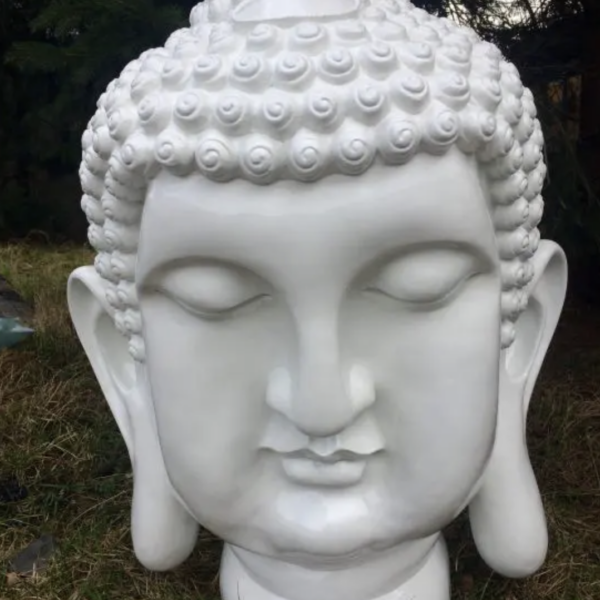 Buddha - KOPF XXL - 100 cm  - DESIGN - Hochglanz