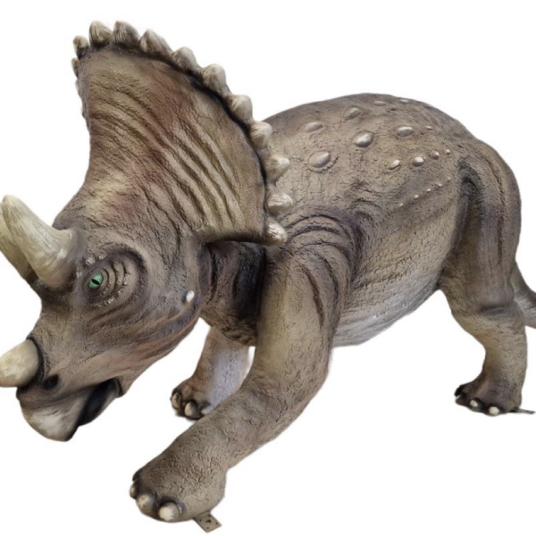 Dinosaurier Triceratops  213 cm Dekofigur natürliche Größe
