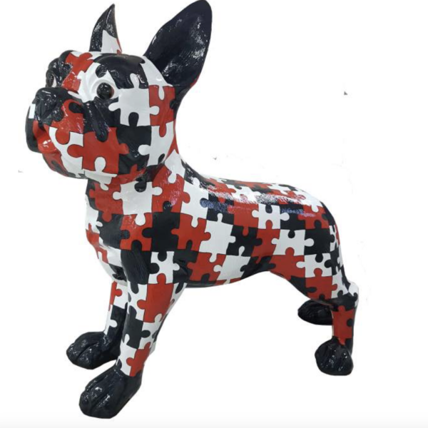 XXXL Französische Bulldogge - Pop Art - Designer Hochglanz