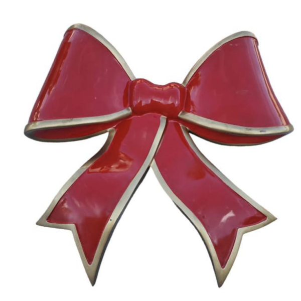 Schleifenband - XXL 140 cm  - Weihnachtszeit - rote Band