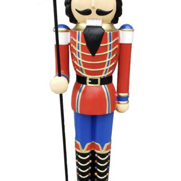 Nussknacker König - XXL 200 cm  - Weihnachtszeit