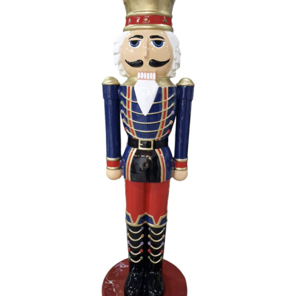 Nussknacker König - XXL 200 cm  - Weihnachtszeit