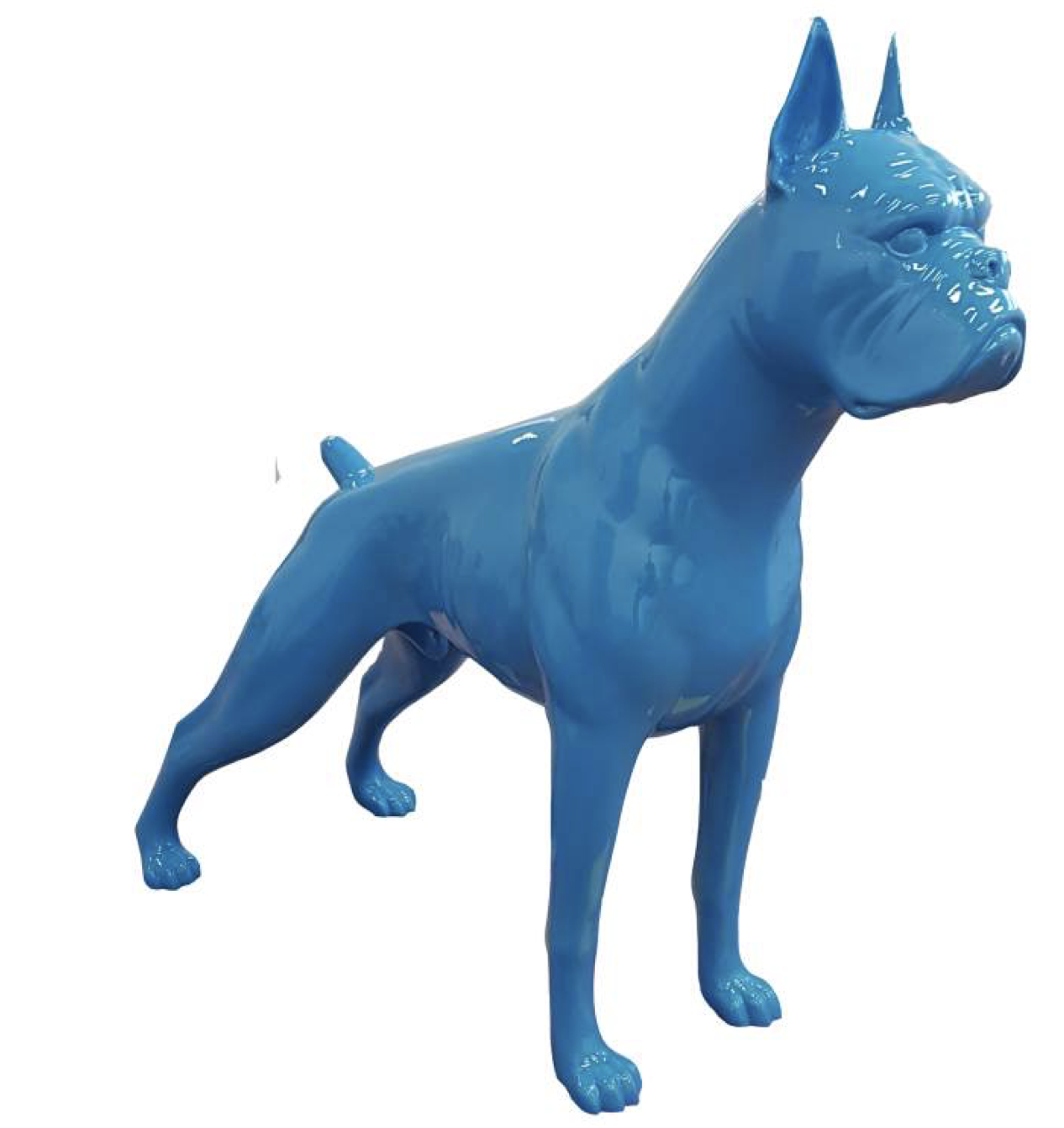 Boxer Hund - Pop Art - Designer Hochglanz XXXL 190 cm