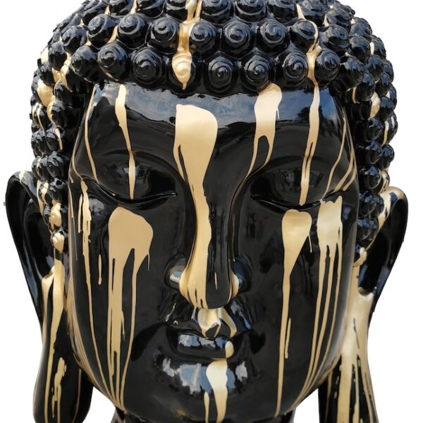 Buddha - KOPF XXL - 100 cm  - DESIGN - Hochglanz - PopArt