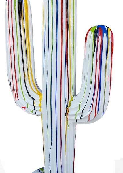 Kaktus Prärie -  Pop Art - Designer Hochglanz - 188 cm