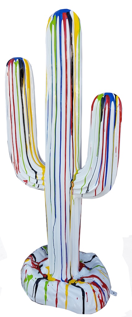 Kaktus Prärie - Pop Art - Designer Hochglanz - 188 cm