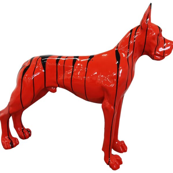 Deutsche Dogge , Hund Pop Art - Designer Hochglanz