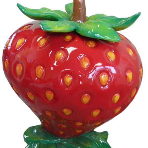 XXXL Hochglanz Erdbeere -  140 cm