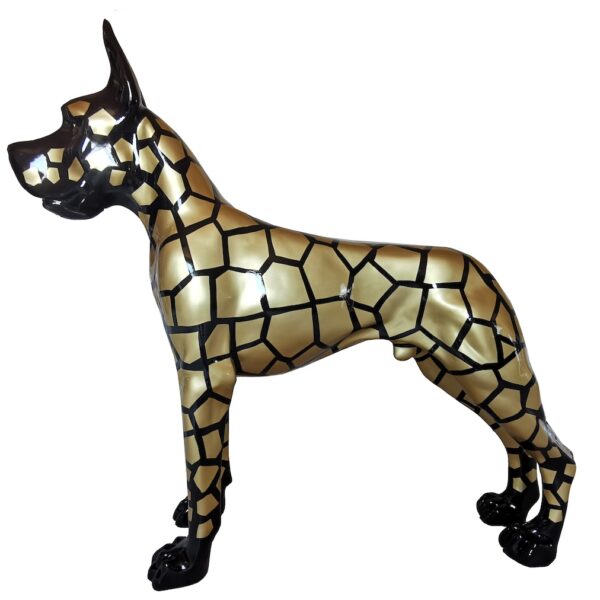 Deutsche Dogge , Hund Pop Art - Designer Hochglanz