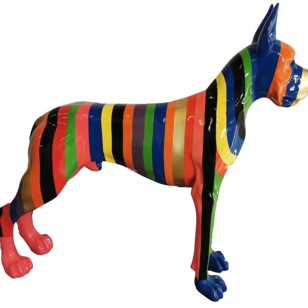 Deutsche Dogge , Hund Pop Art - Designer Hochglanz