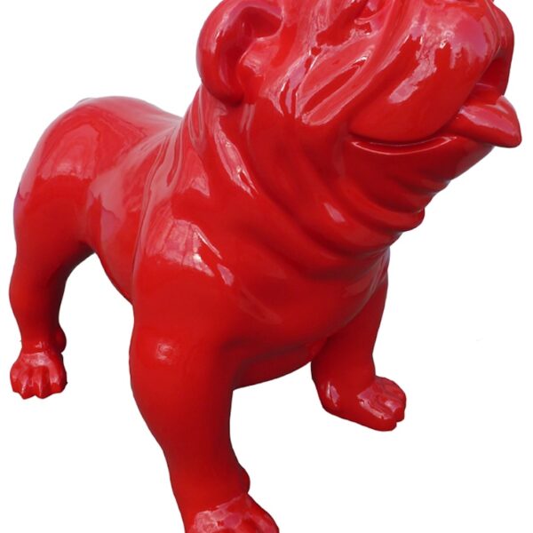 XXXL Englische Bulldogge - Pop Art - Designer Hochglanz