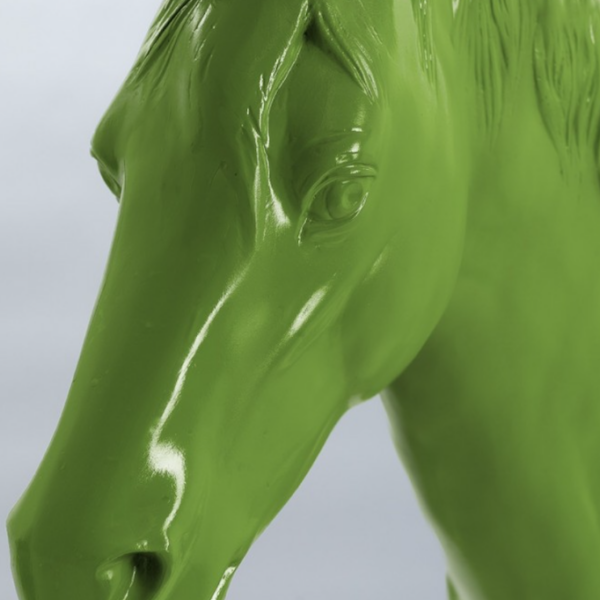 Lebensgroß Pferd - Hochglanz - 220 cm