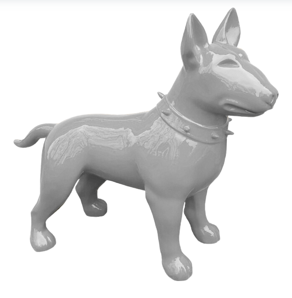 XL Bull Terier - Pop Art - Designer Hochglanz - 116 cm - obrazek 2