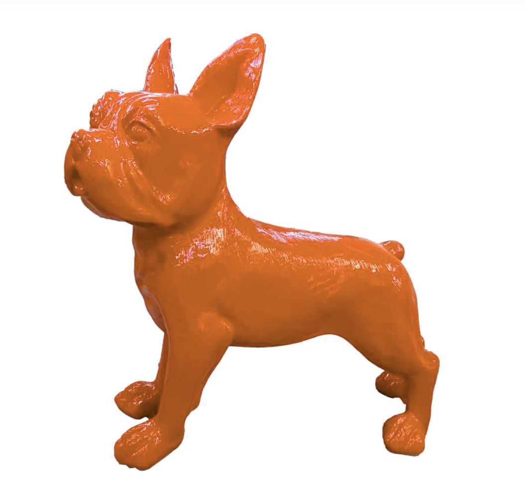 XXXL Französische Bulldogge - Pop Art - Designer Hochglanz - obrazek 2