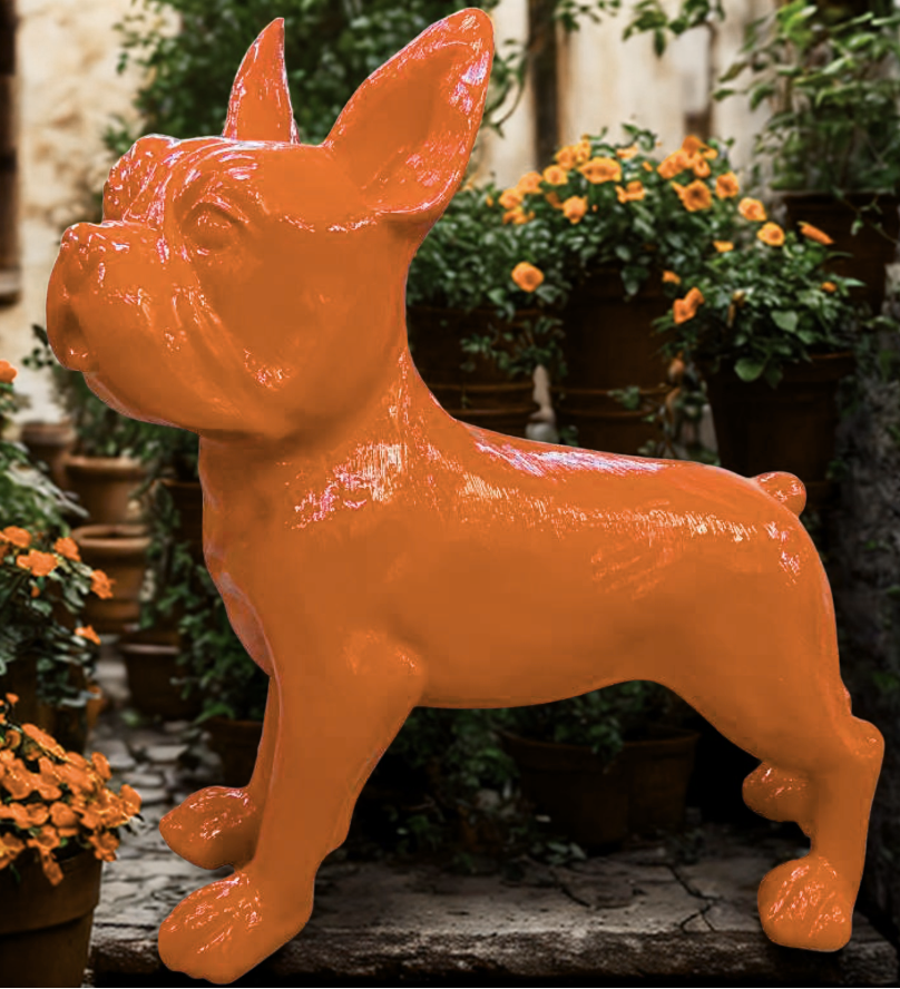 XXXL Französische Bulldogge - Pop Art - Designer Hochglanz