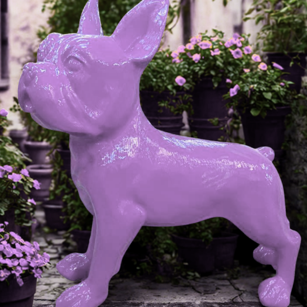 XXXL Französische Bulldogge - Pop Art - Designer Hochglanz