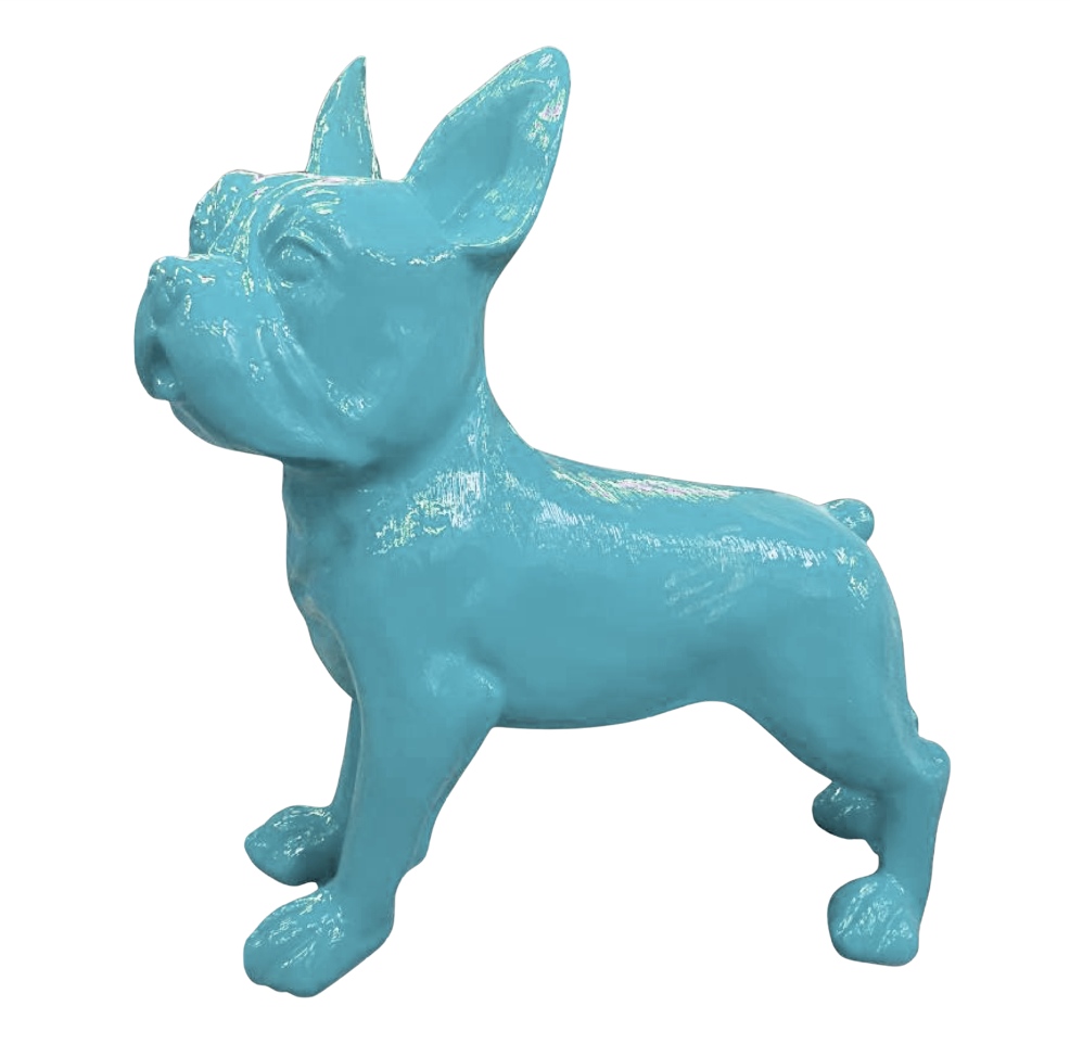 XXXL Französische Bulldogge - Pop Art - Designer Hochglanz