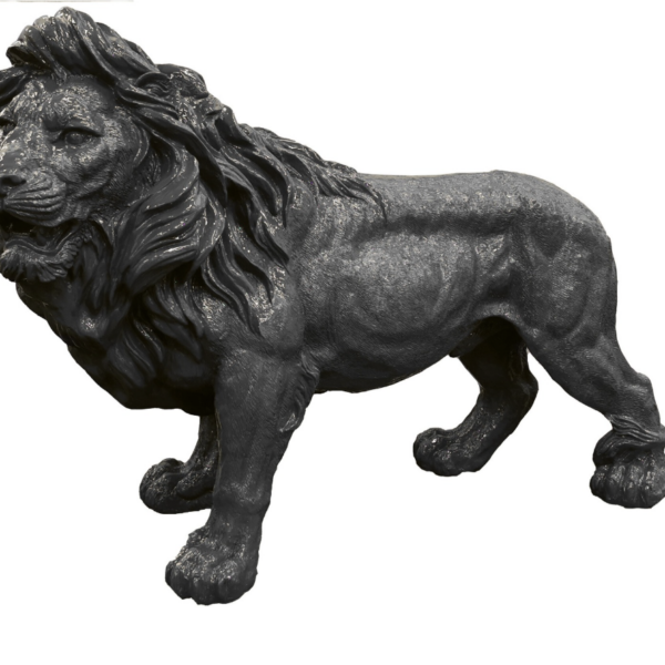 Lebensgroße Löwe -  Designer Hochglanz - Pop Art