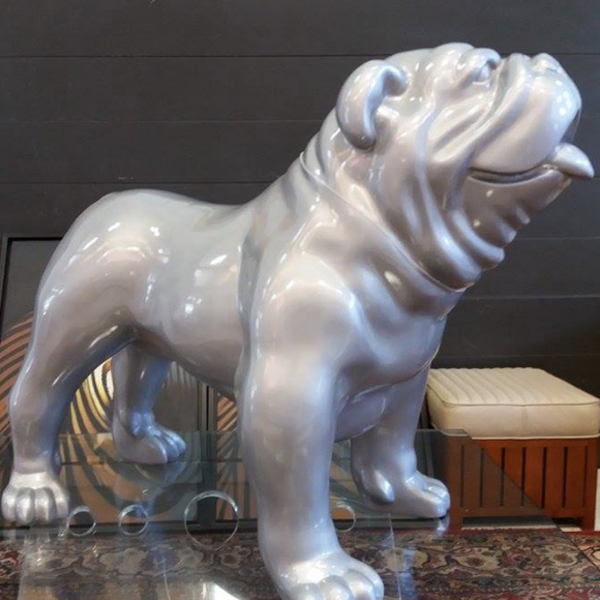 XXXL Englische Bulldogge - Pop Art - Designer Hochglanz