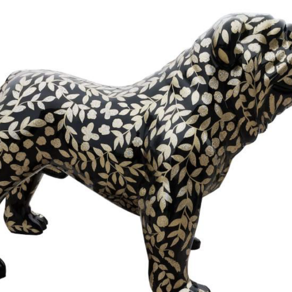 XXXL Englische Bulldogge - Pop Art - Designer Hochglanz