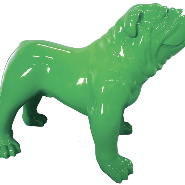 XXXL Englische Bulldogge - Pop Art - Designer Hochglanz
