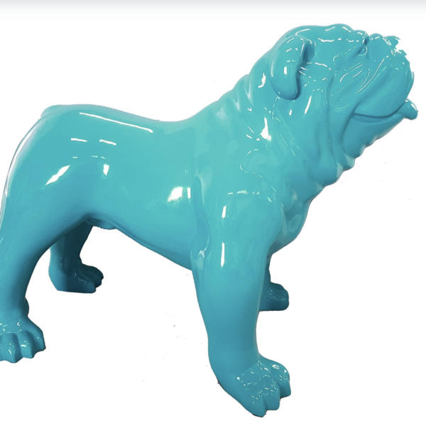 XXXL Englische Bulldogge - Pop Art - Designer Hochglanz