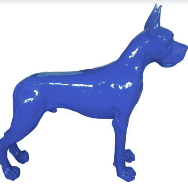 Deutsche Dogge , Hund Pop Art - Designer Hochglanz