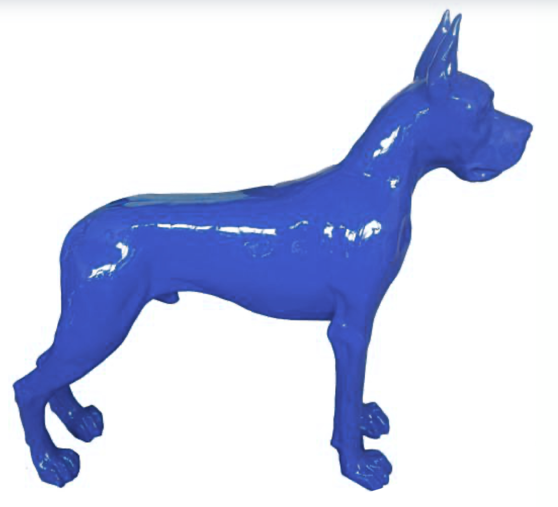 Deutsche Dogge , Hund Pop Art - Designer Hochglanz