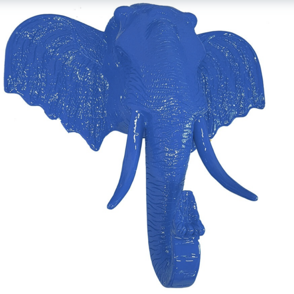 Abstrakte Elefantenkopf  -  Designer  Hochglanz Lack