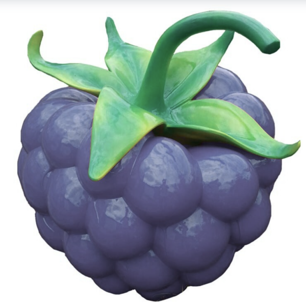 XXXL Hochglanz Brombeere - 160 cm