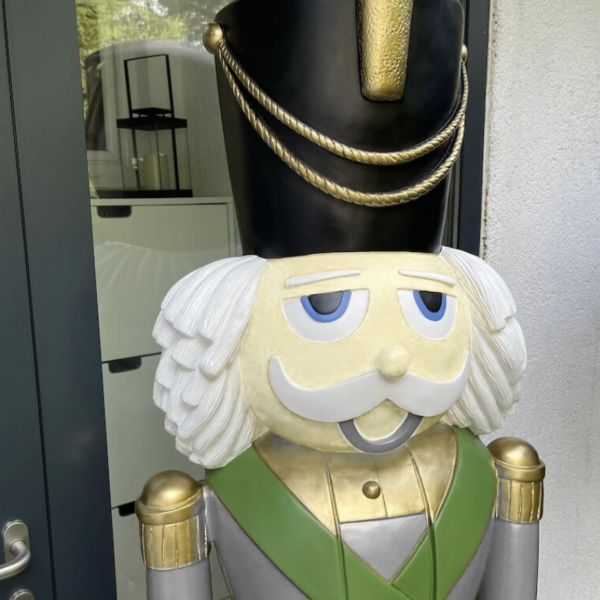 Nussknacker König /  Spielzeugsoldat XXL 180 cm  Weihnachtszeit