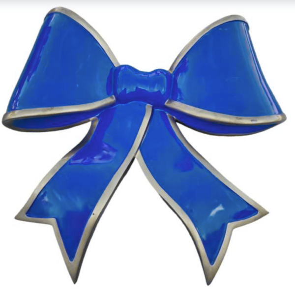 Schleifenband - XXL 140 cm  - Weihnachtszeit - blaue Band