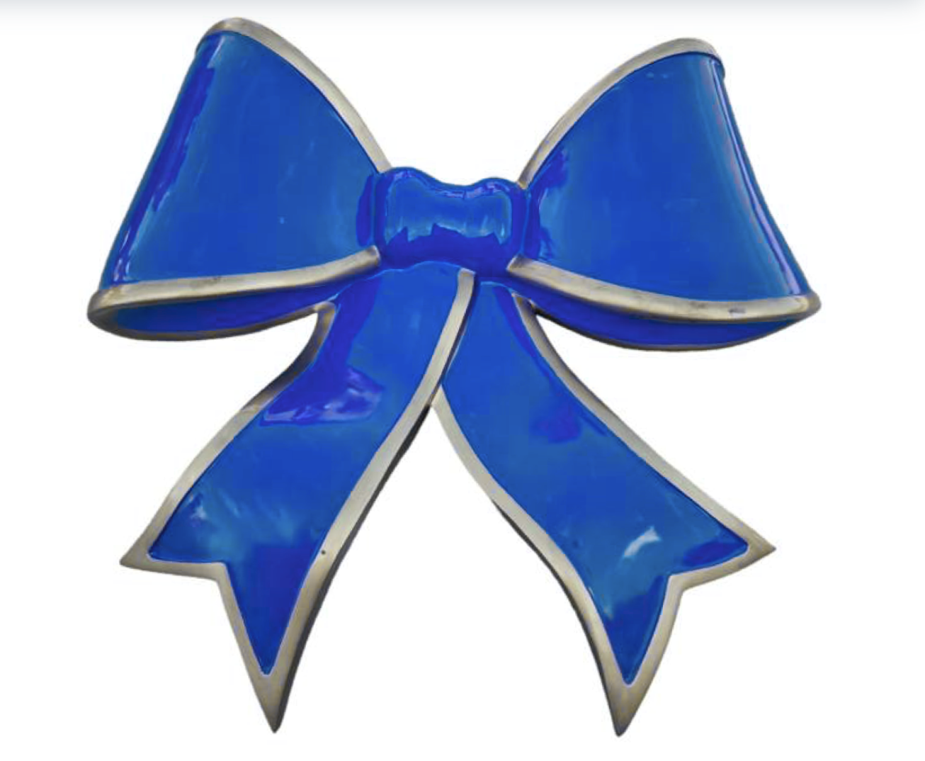 Schleifenband - XXL 140 cm - Weihnachtszeit - blaue Band