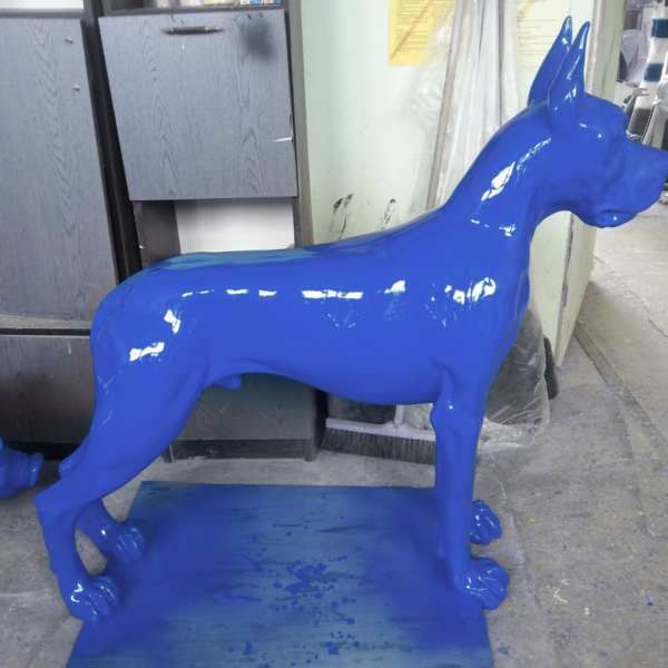 Deutsche Dogge , Hund Pop Art - Designer Hochglanz