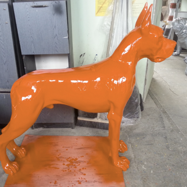 Deutsche Dogge , Hund Pop Art - Designer Hochglanz