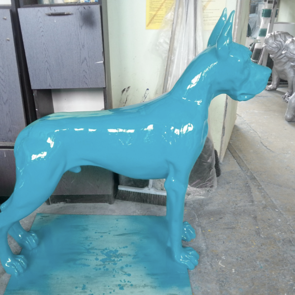 Deutsche Dogge , Hund Pop Art - Designer Hochglanz