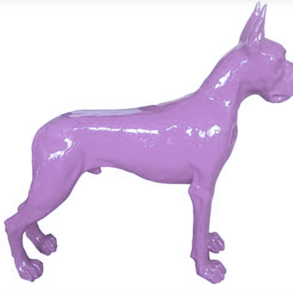 Deutsche Dogge , Hund Pop Art - Designer Hochglanz