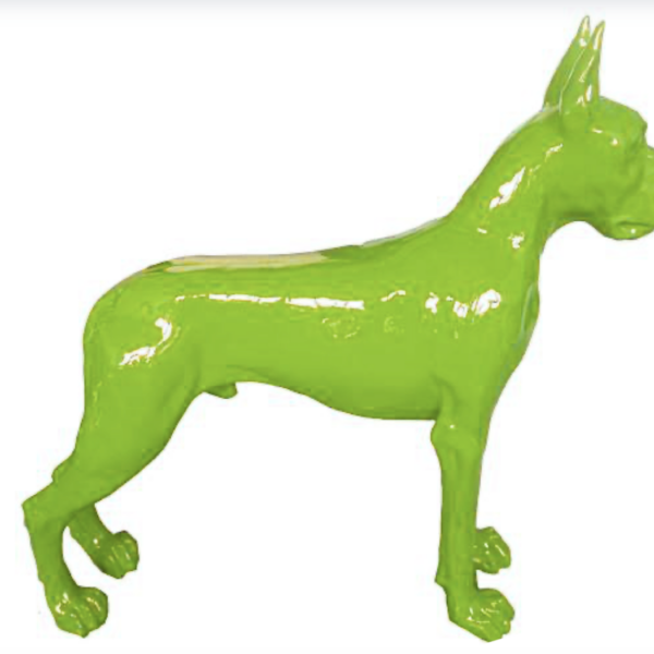 Deutsche Dogge , Hund Pop Art - Designer Hochglanz