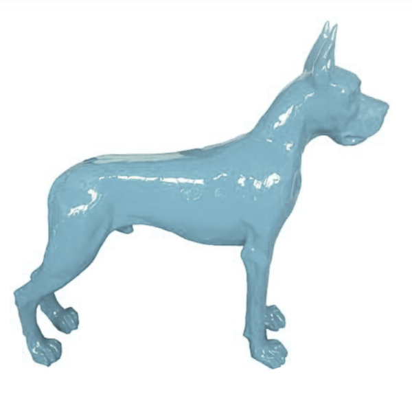 Deutsche Dogge , Hund Pop Art - Designer Hochglanz